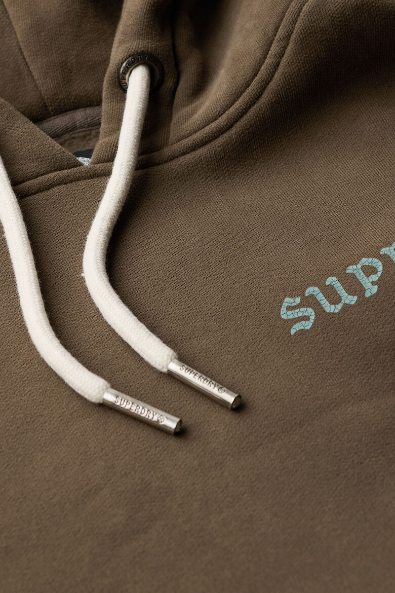 SUPERDRY Худи с памук с джоб кенгуру - Pepit.bg