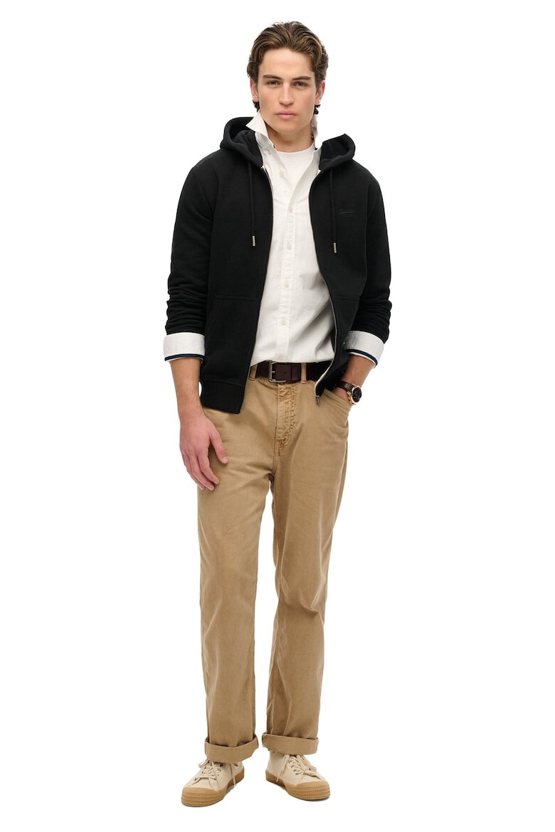 Superdry  Co Худи с цип - Черен - Pepit.bg