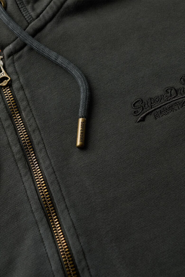 SUPERDRY Худи с цип и паднали ръкави - Pepit.bg