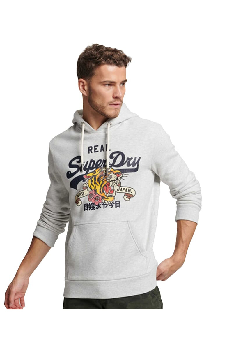 SUPERDRY Худи Vintage Narrative с джоб кенгуру - Pepit.bg