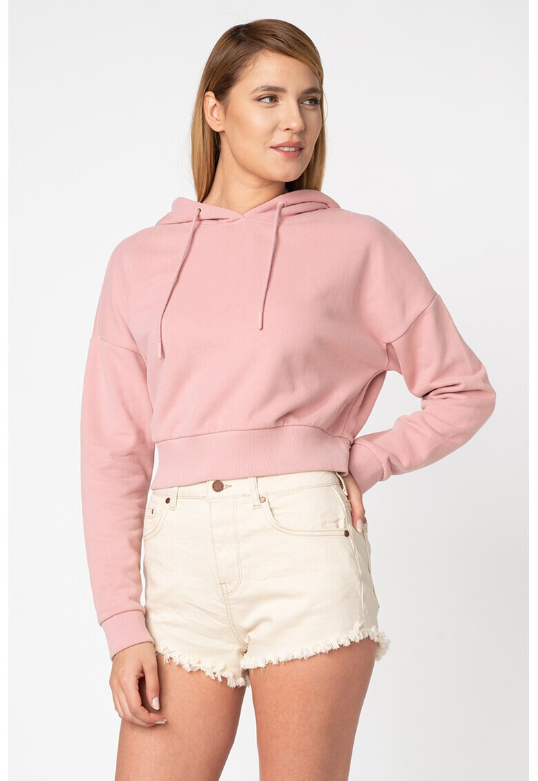 SUPERDRY Къс суитшърт с връзка - Pepit.bg