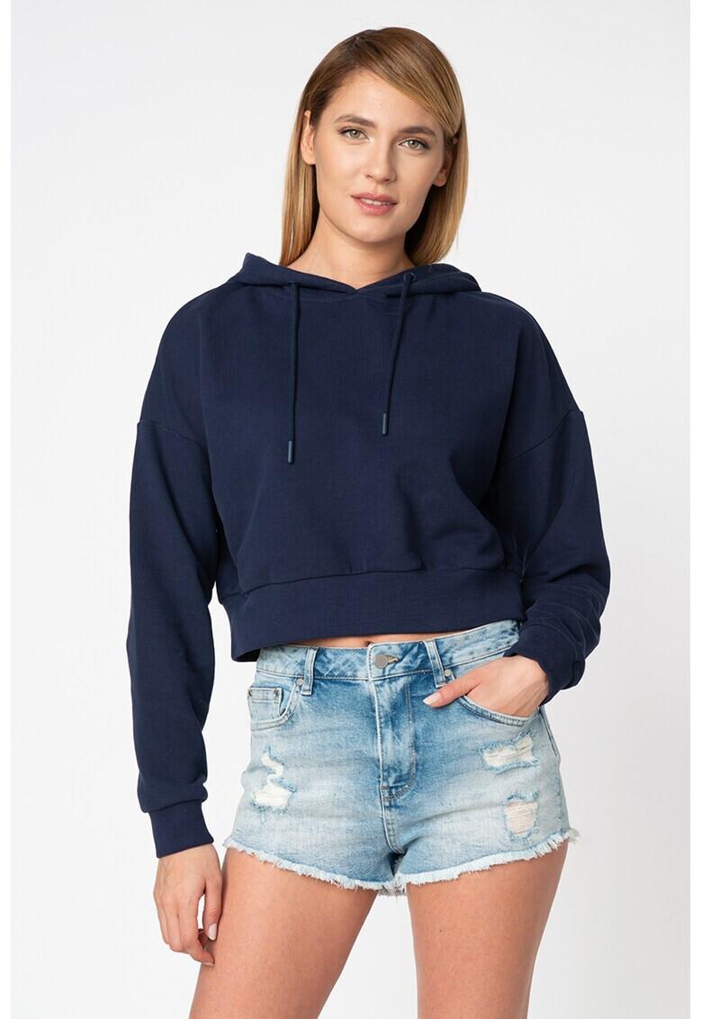 SUPERDRY Къс суитшърт с връзка - Pepit.bg