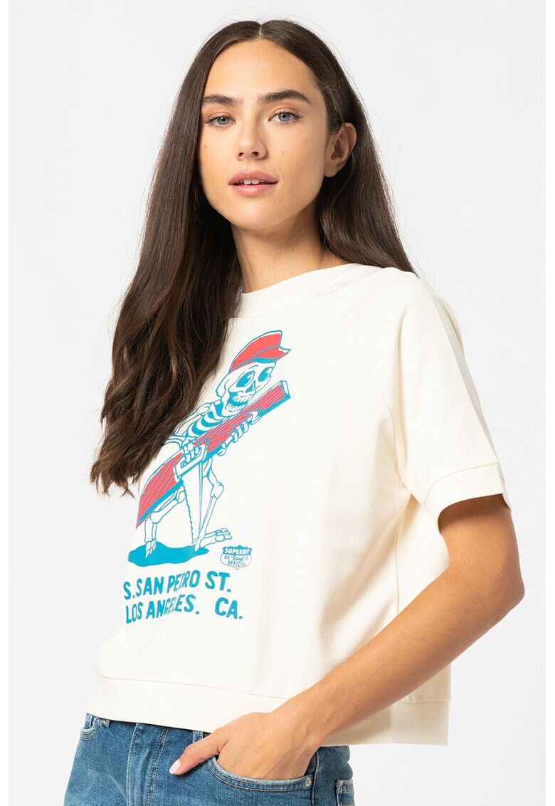 SUPERDRY Къса совбодна тениска Workwear - Pepit.bg