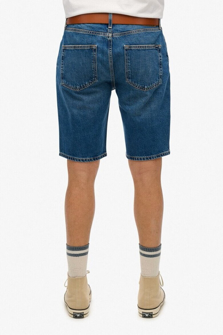 Superdry  Co Къси дънки с 5 джоба - Лавандула - Pepit.bg