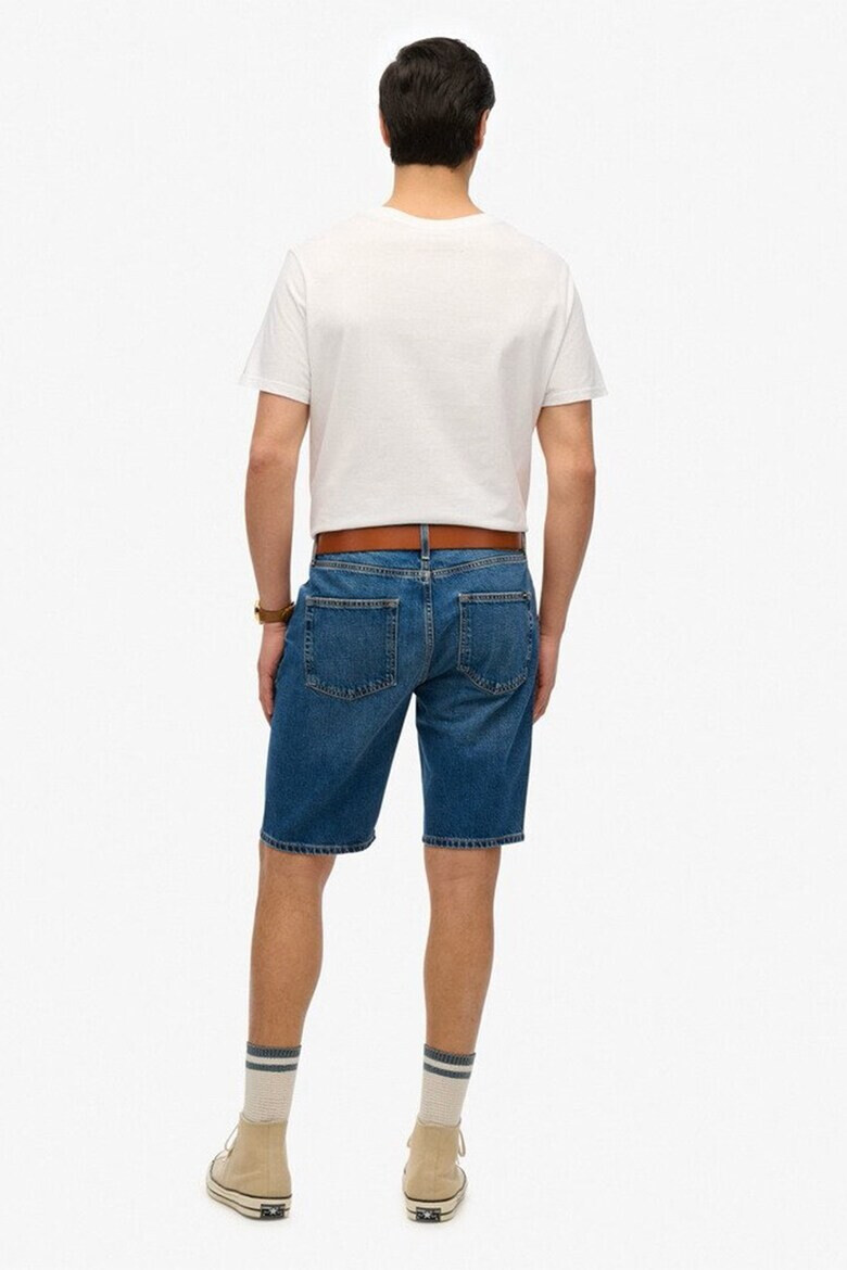 Superdry  Co Къси дънки с 5 джоба - Лавандула - Pepit.bg