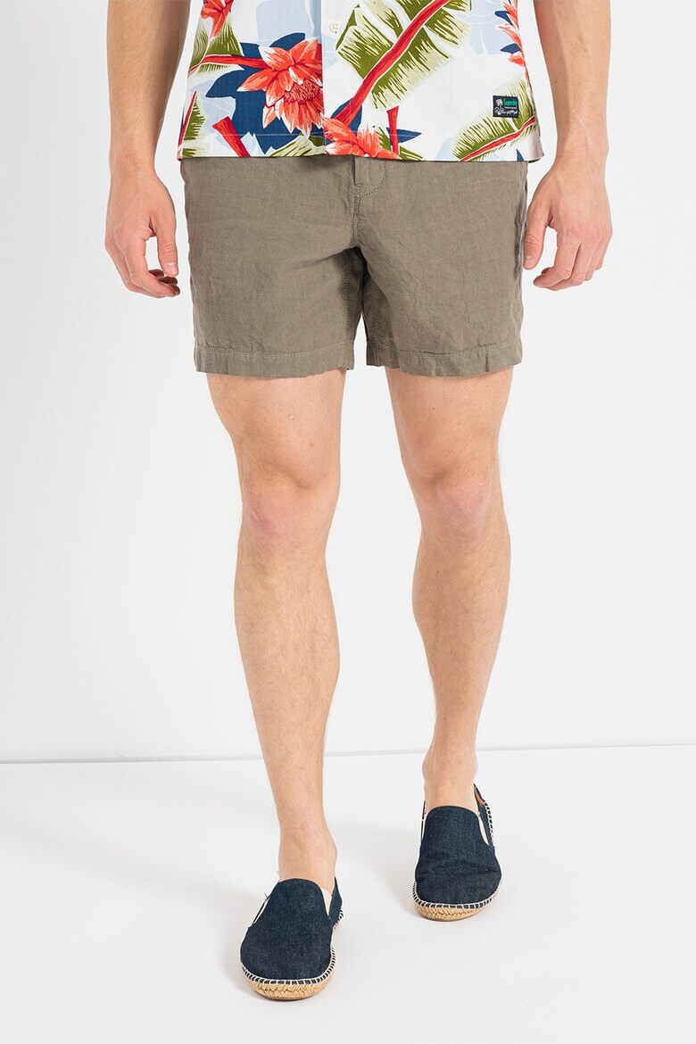 SUPERDRY Ленен къс панталон Sudios - Pepit.bg