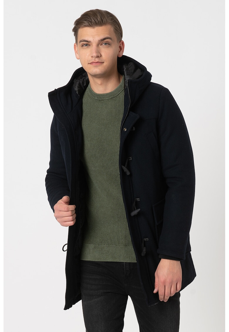 SUPERDRY Палто с вълна и колан - Pepit.bg