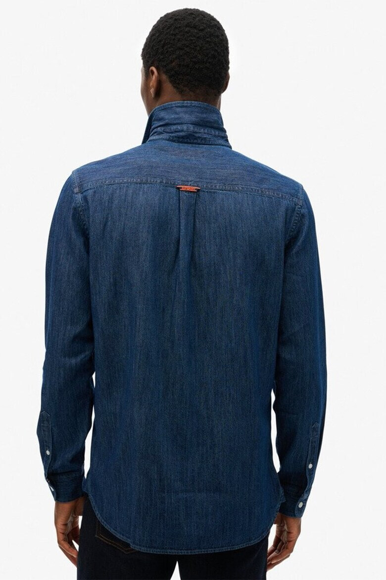 SUPERDRY Памучна риза с джоб - Pepit.bg