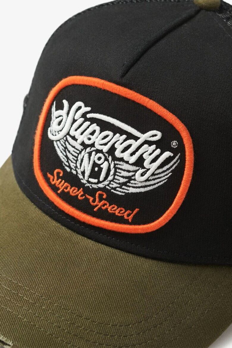 SUPERDRY Памучна шапка с лого - Pepit.bg