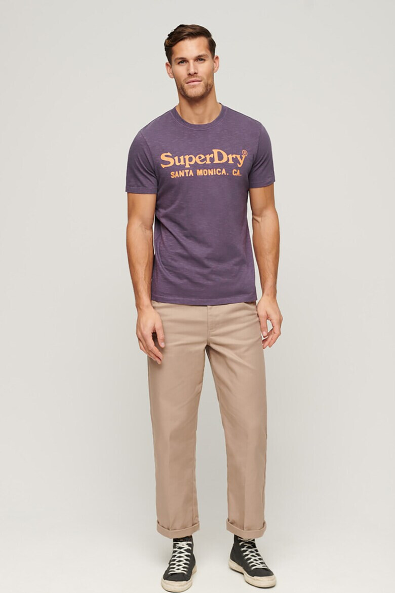 SUPERDRY Памучна тениска с лого - Pepit.bg