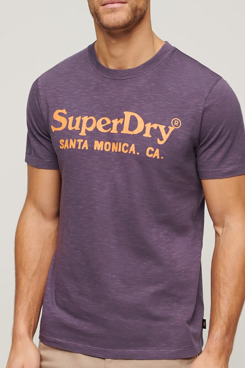 SUPERDRY Памучна тениска с лого - Pepit.bg