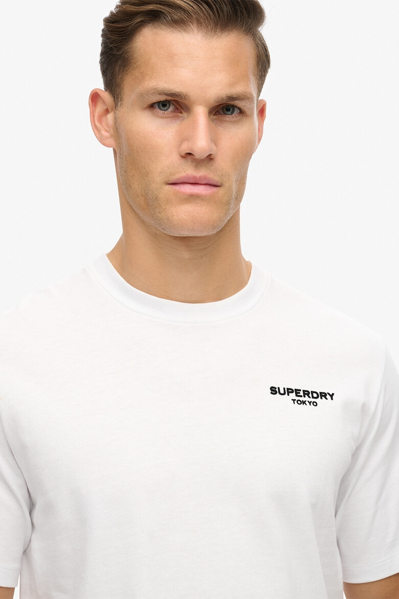 SUPERDRY Памучна тениска с лого - Pepit.bg
