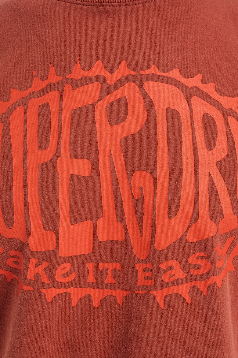 SUPERDRY Памучна тениска Vintage Pisych Rock с лого - Pepit.bg