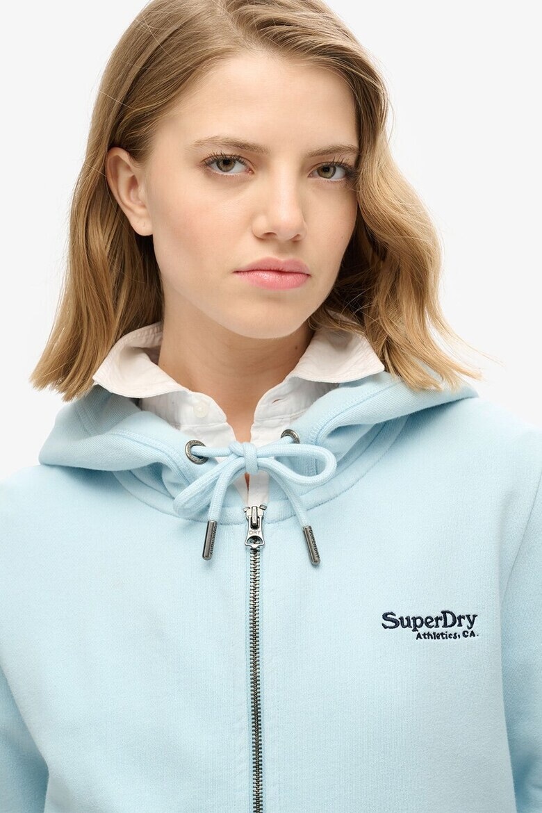 SUPERDRY Памучно худи с цип - Pepit.bg