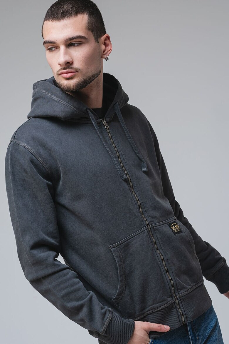 SUPERDRY Памучно худи с цип - Pepit.bg