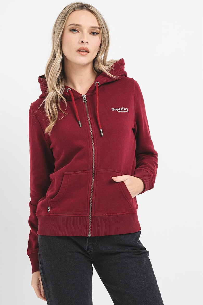SUPERDRY Памучно худи с цип - Pepit.bg