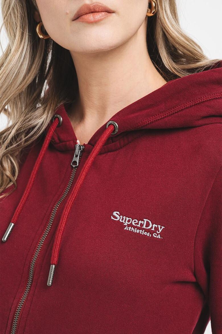 SUPERDRY Памучно худи с цип - Pepit.bg