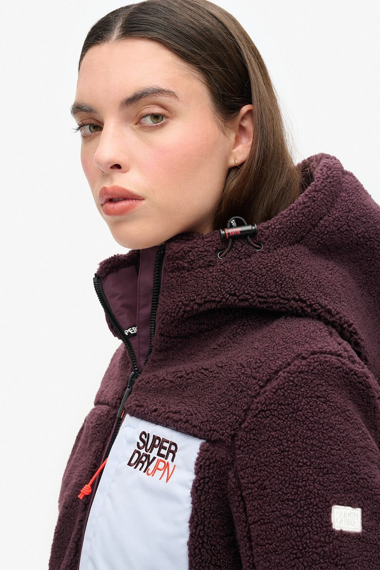 SUPERDRY Плюшено яке с джобове - Pepit.bg