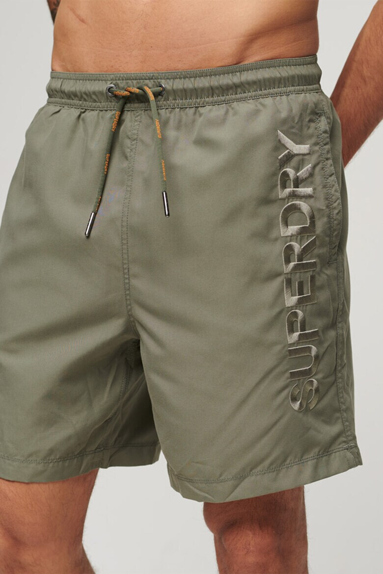 SUPERDRY Плувни шорти Premium с бродирано лого - Pepit.bg
