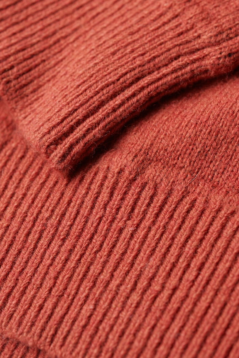 SUPERDRY Пуловер Essential с вълна с къс цип - Pepit.bg