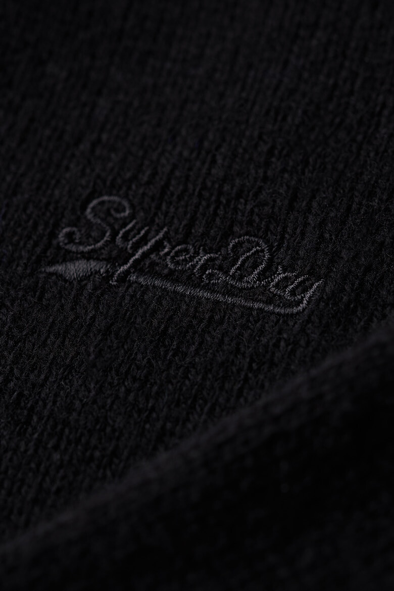 SUPERDRY Пуловер Essential с вълна с къс цип - Pepit.bg