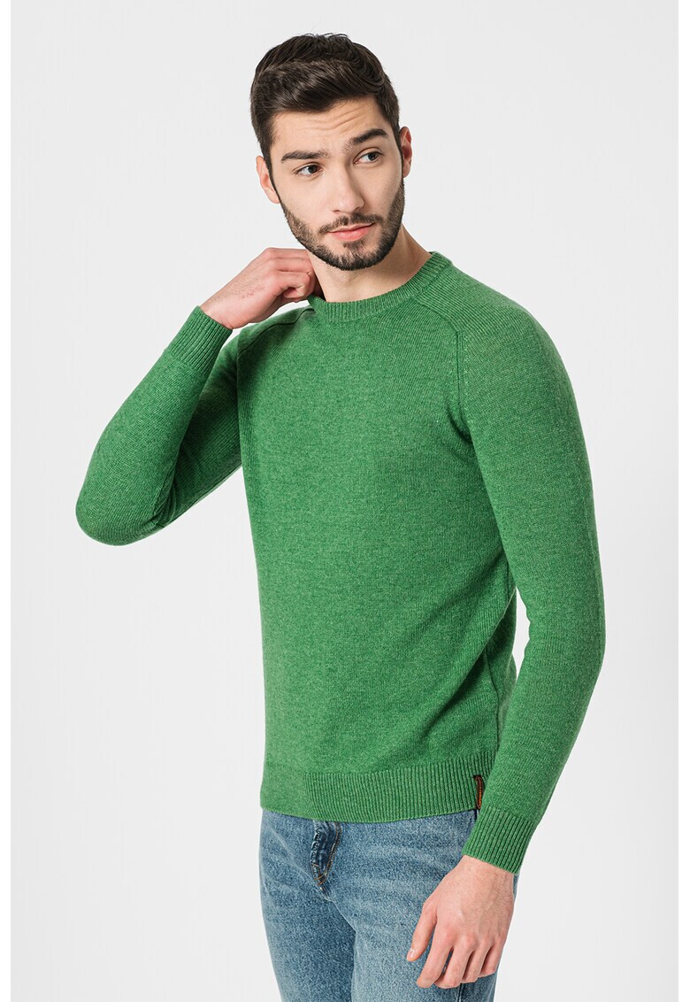 SUPERDRY Пуловер Harlo с вълна - Pepit.bg