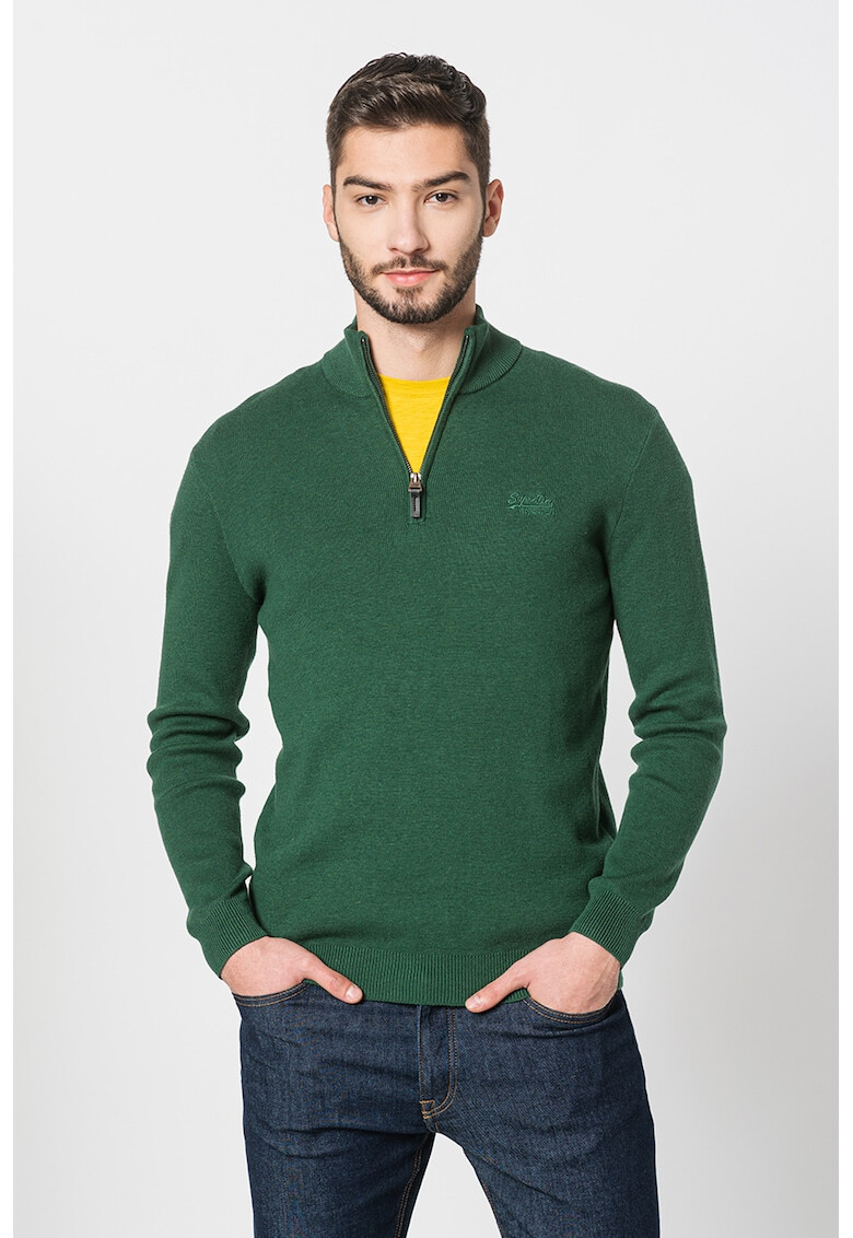 SUPERDRY Пуловер Vintage с бродирано лого - Pepit.bg