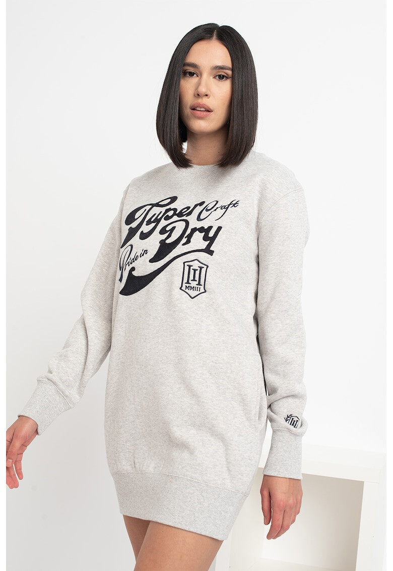 SUPERDRY Рокля тип суитшърт с лого - Pepit.bg