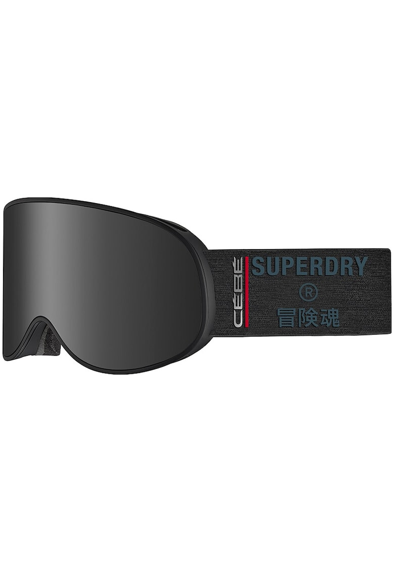 SUPERDRY Ски очила Attraction Лещи S3 Matt Black Grey Ultra Black + Лещи S1 Amber Flash Mirror - Pepit.bg