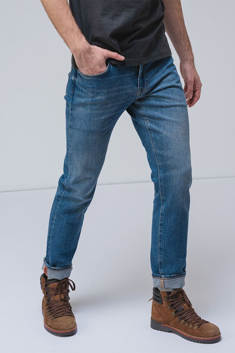 Superdry  Co Слим дънки Vintage - Син меланж - Pepit.bg
