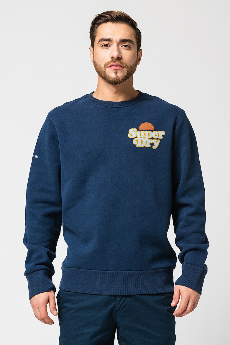 SUPERDRY Суитшърт Cooper Nostalgia Crew с лого - Pepit.bg