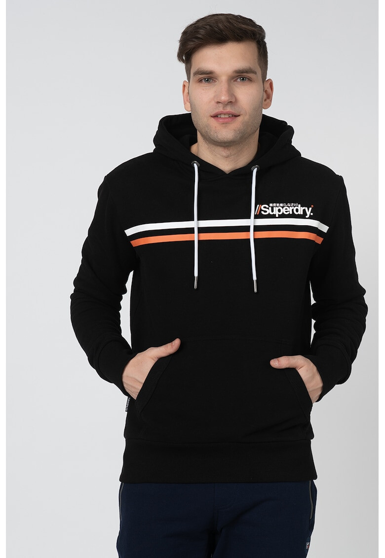 SUPERDRY Суитшърт Core с качулка и лого - Pepit.bg