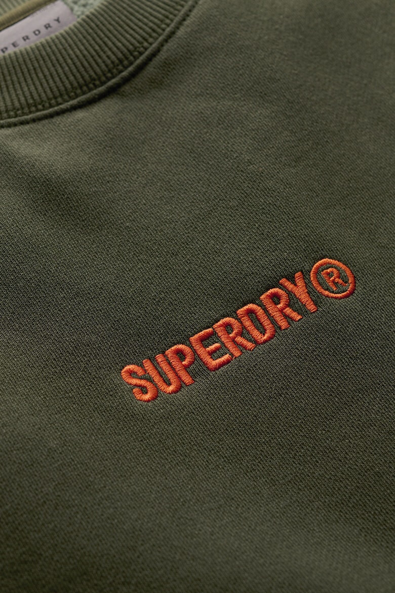 SUPERDRY Суитшърт с памук с лого - Pepit.bg