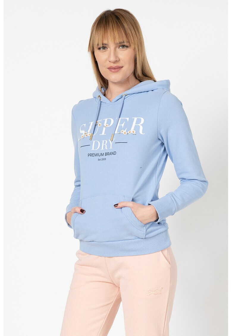 SUPERDRY Суитшърт Serif с лого - Pepit.bg