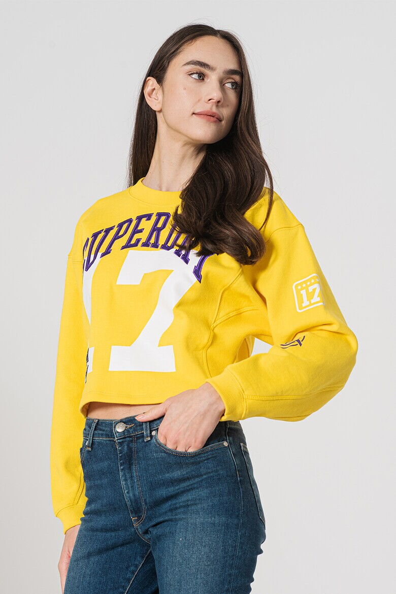 SUPERDRY Суитшърт Varsity с ръкави тип прилеп - Pepit.bg