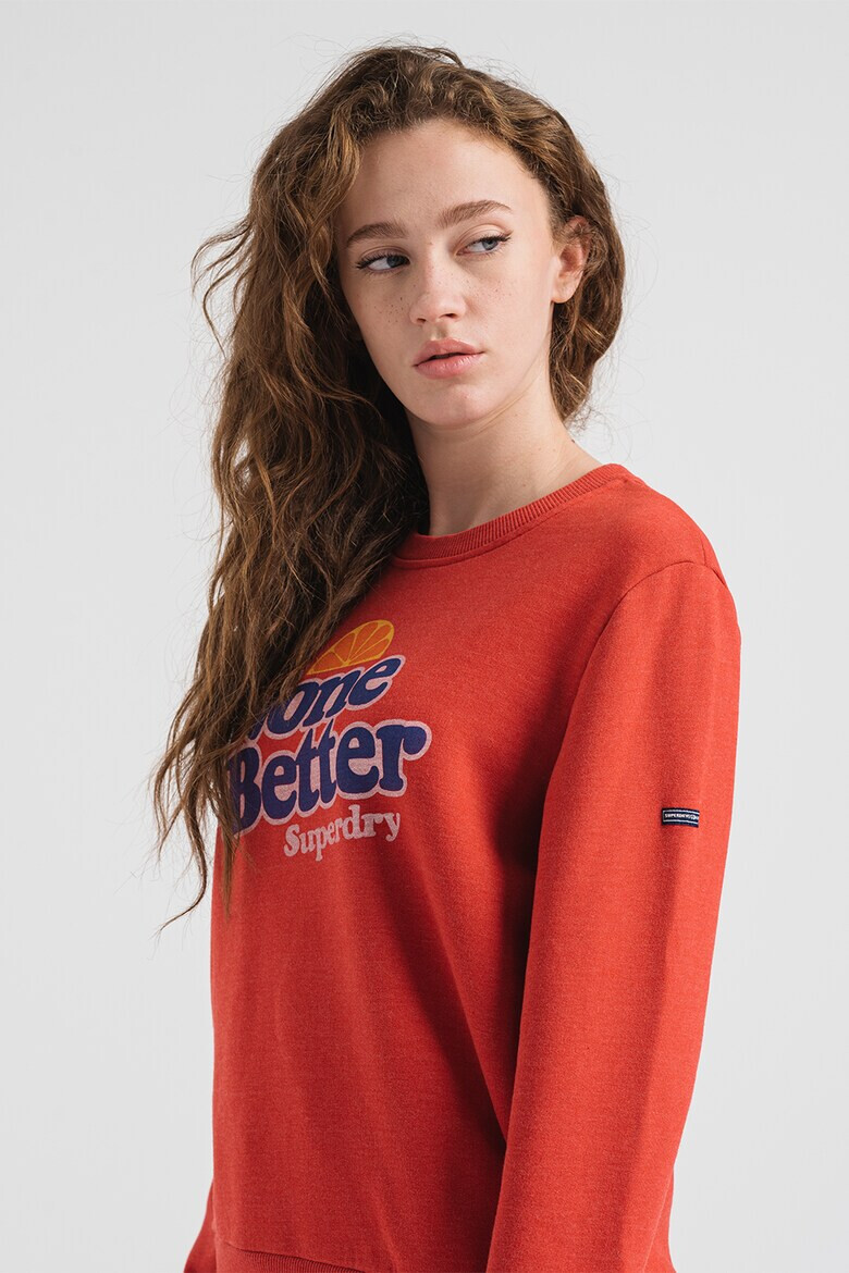 SUPERDRY Суитшърт Vintage Cooper Nostalgia с надпис - Pepit.bg