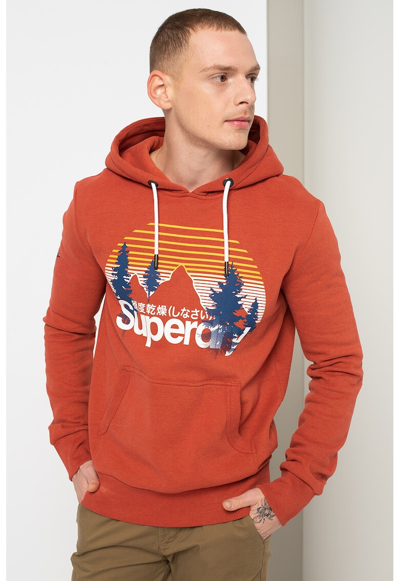 SUPERDRY Суитшърт Wilderness с фигурална шарка - Pepit.bg