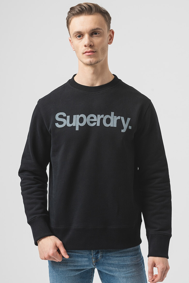 SUPERDRY Свободен суитшърт City с лого - Pepit.bg