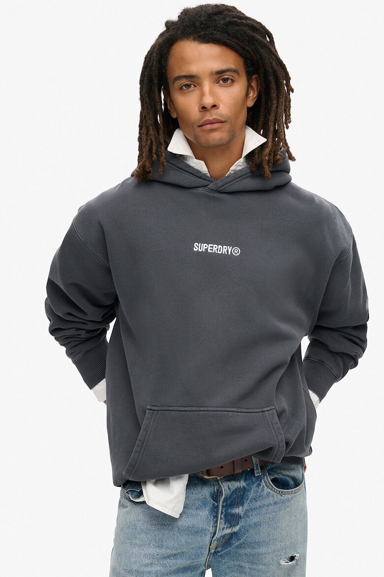 SUPERDRY Свободно худи с джоб кенгуру - Pepit.bg