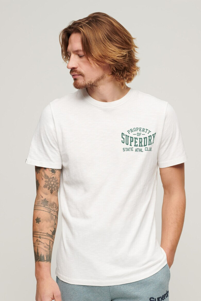 SUPERDRY Тениска Athletic College с лого - Pepit.bg