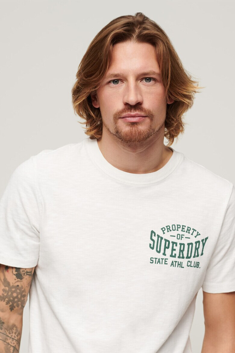 SUPERDRY Тениска Athletic College с лого - Pepit.bg