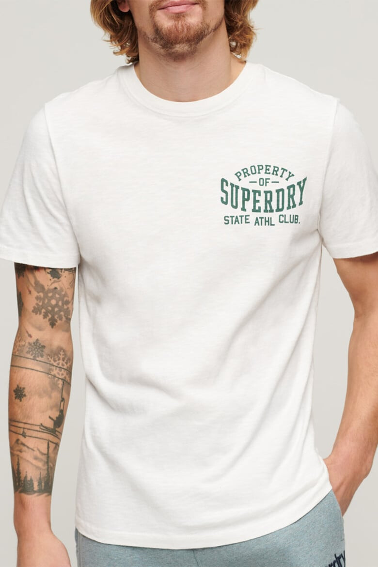 SUPERDRY Тениска Athletic College с лого - Pepit.bg