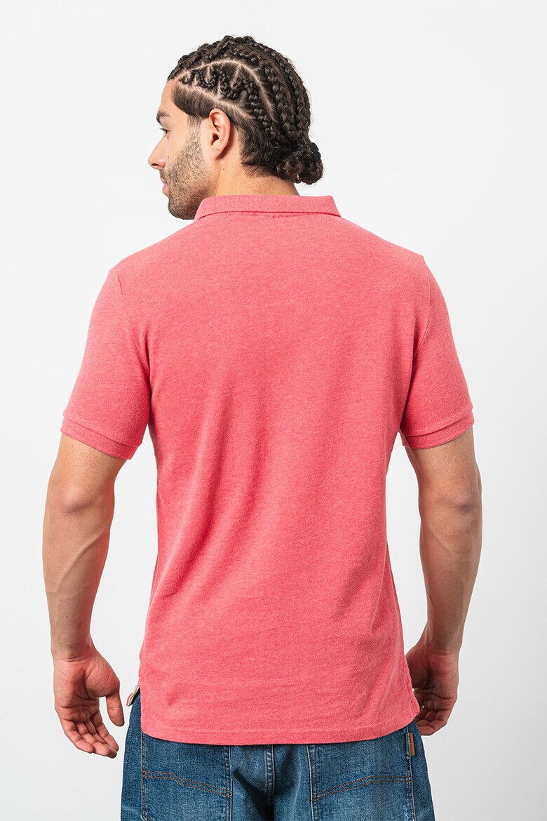 SUPERDRY Тениска Classic от пике с яка - Pepit.bg