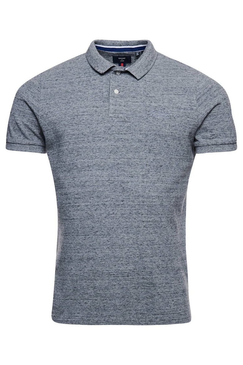 SUPERDRY Тениска Classic от пике с яка - Pepit.bg