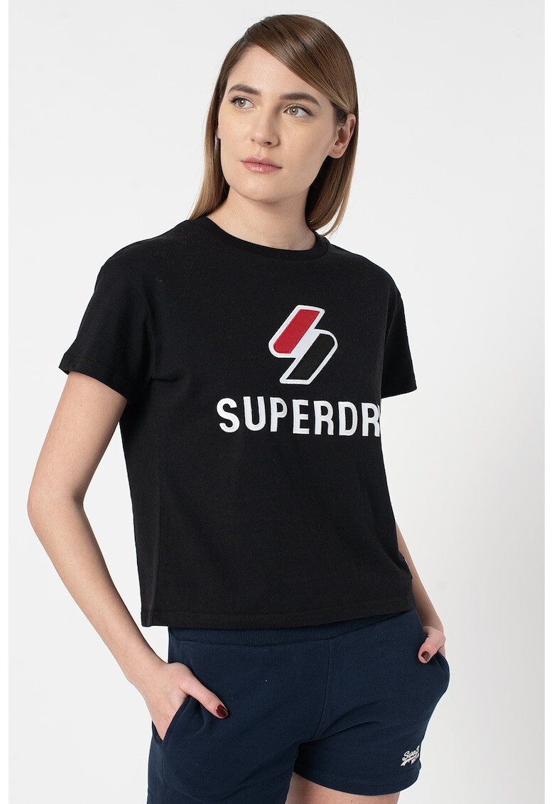 SUPERDRY Тениска Classic с овално деколте - Pepit.bg