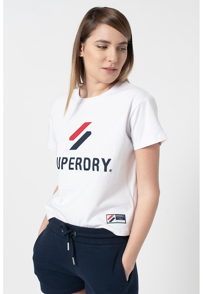 SUPERDRY Тениска Classic с овално деколте - Pepit.bg