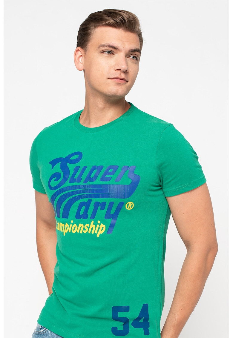 SUPERDRY Тениска Collegiate с десен - Pepit.bg