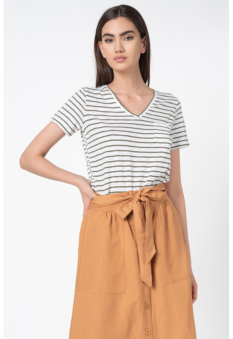 SUPERDRY Тениска с лиосел и шпиц - Pepit.bg