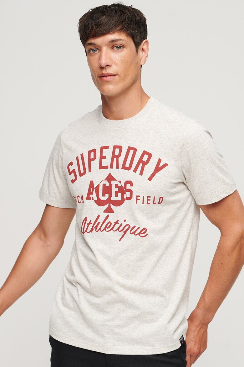 SUPERDRY Тениска на лога Athletic College - Pepit.bg