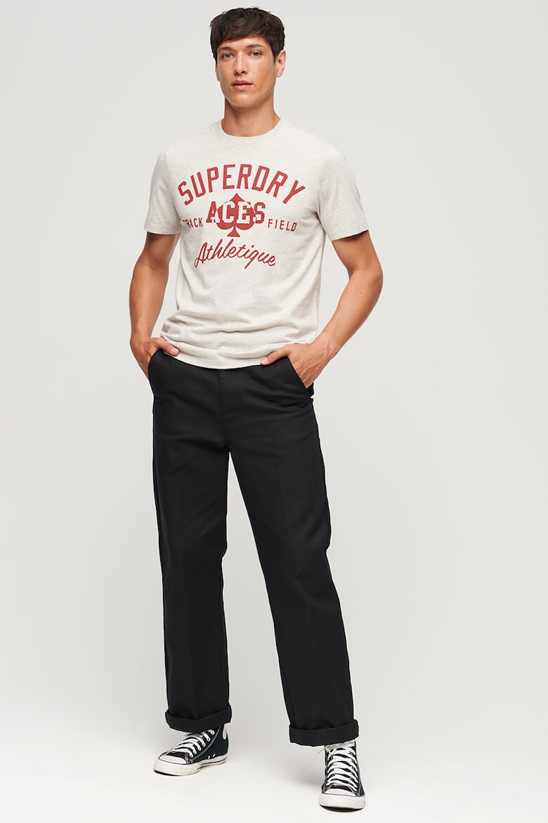 SUPERDRY Тениска на лога Athletic College - Pepit.bg